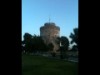 Thessaloniki, flag white tower